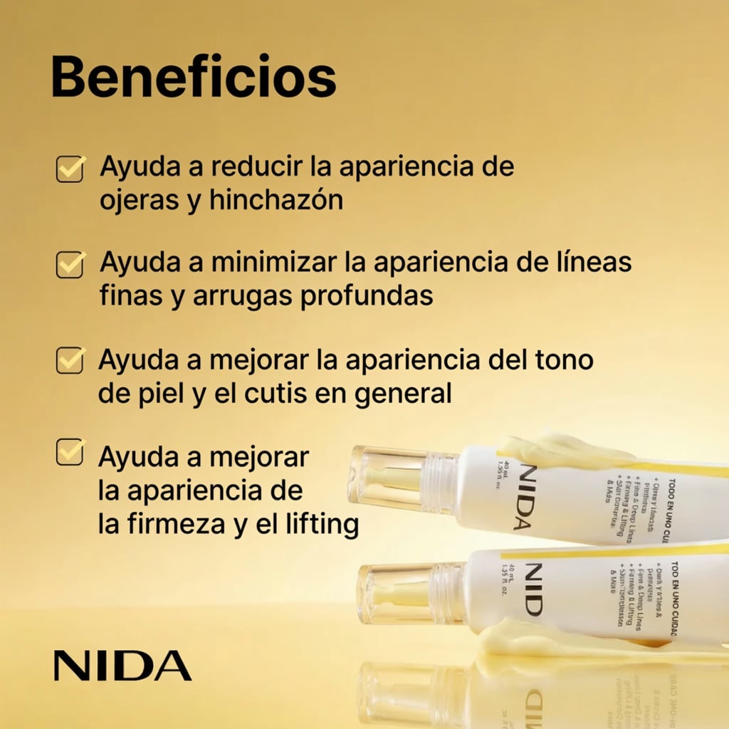 NIDA una FORMULA CREADA PARA TU BELLEZA. EL PACK Q219