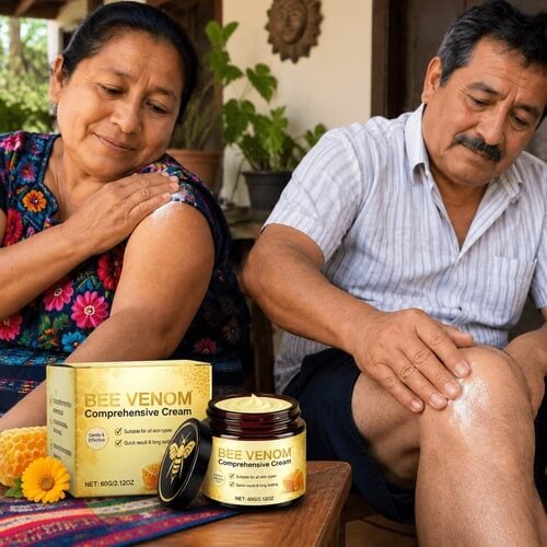 **BEE VENOM™**  Crema De Veneno De Abeja Para El Dolor Muscular (Envío Gratis)                 