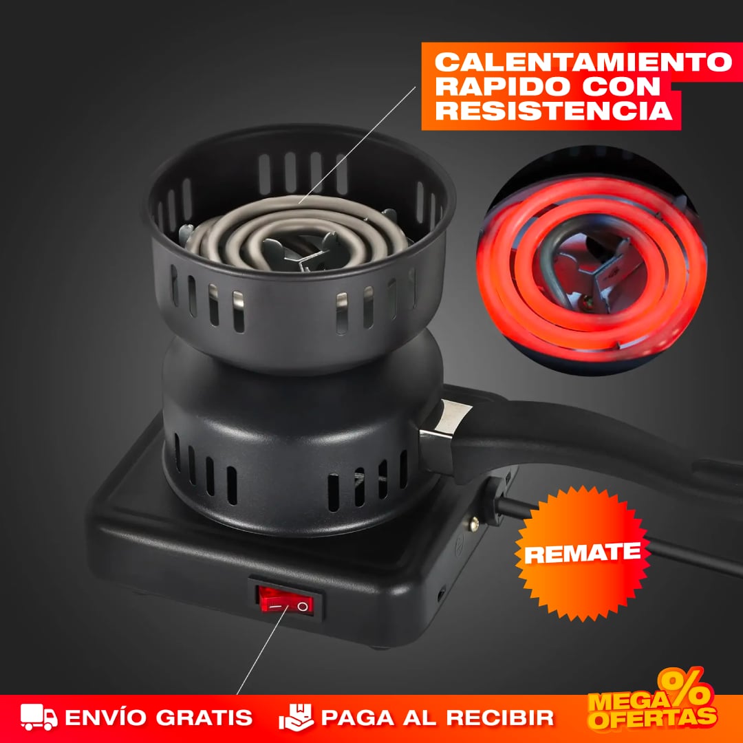 ESTUFA ELÉCTRICA PARA CARBÓN