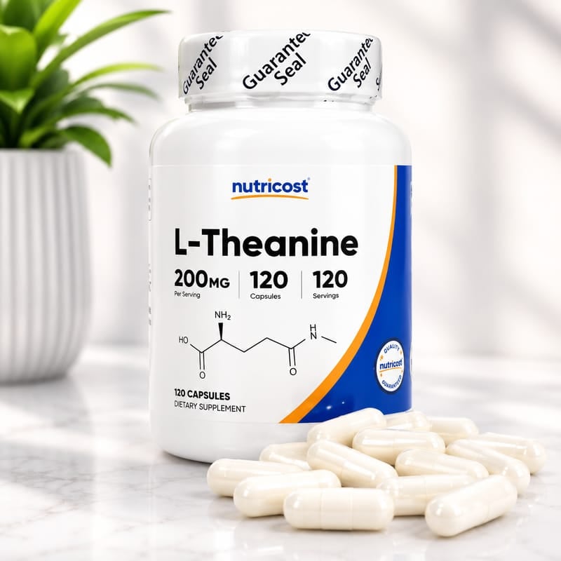 L-THEANINE - CONCENTRACION TOTAL MAXIMA 🧠