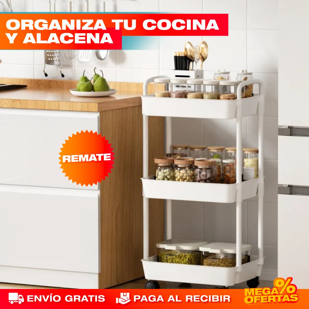 CARRITO ORGANIZADOR MULTIFUNCIONAL