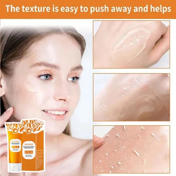 Gel exfoliante Blanqueador de naranja