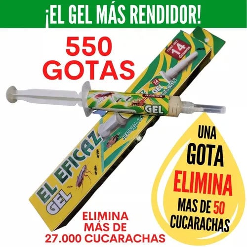 EL EFICAZ ~ Elimina las cucarachas de raíz