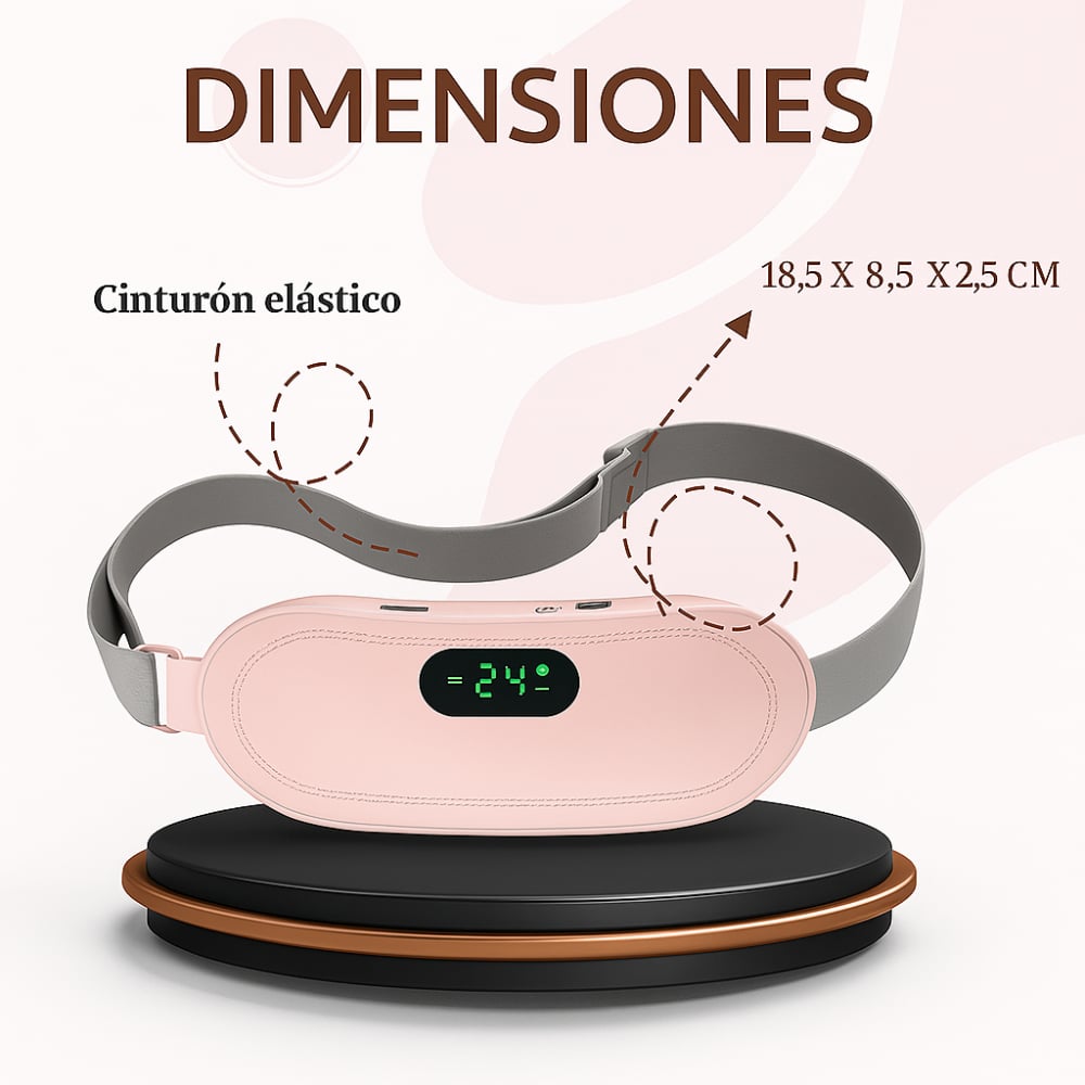 CALMFLOW™ - CINTURÓN TÉRMICO MENSTRUAL - ¡EL MEJOR ALIADO PARA TU CICLO MENSTRUAL! 🌸