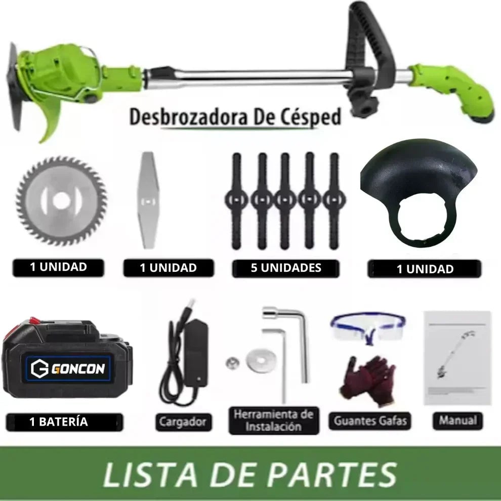 POWERGRASS™ - DESBROZADORA ELÉCTRICA INALÁMBRICA|🌿¡LA HERRAMIENTA 3 EN 1 QUE HARÁ QUE TU JARDÍN LUZCA PERFECTO! 🌿
