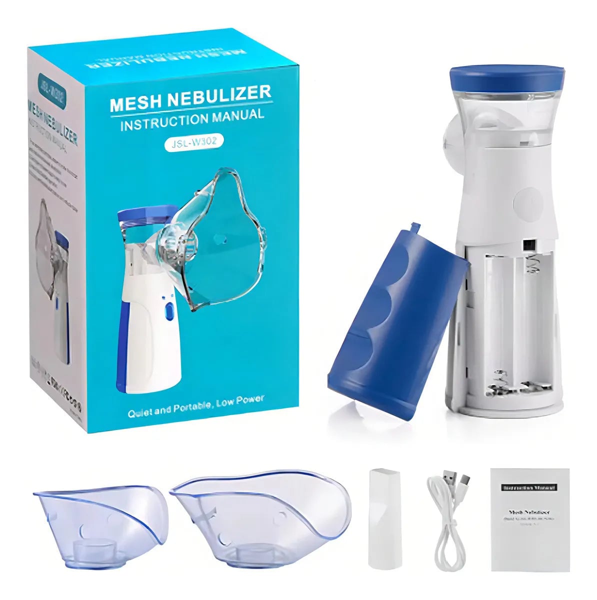 RespiraFácil - Nebulizador Portátil para Hogar