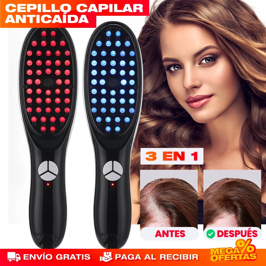 Cepillo Capilar Anticaída – Menos Caída y Cabello Más Fuerte Cada Día