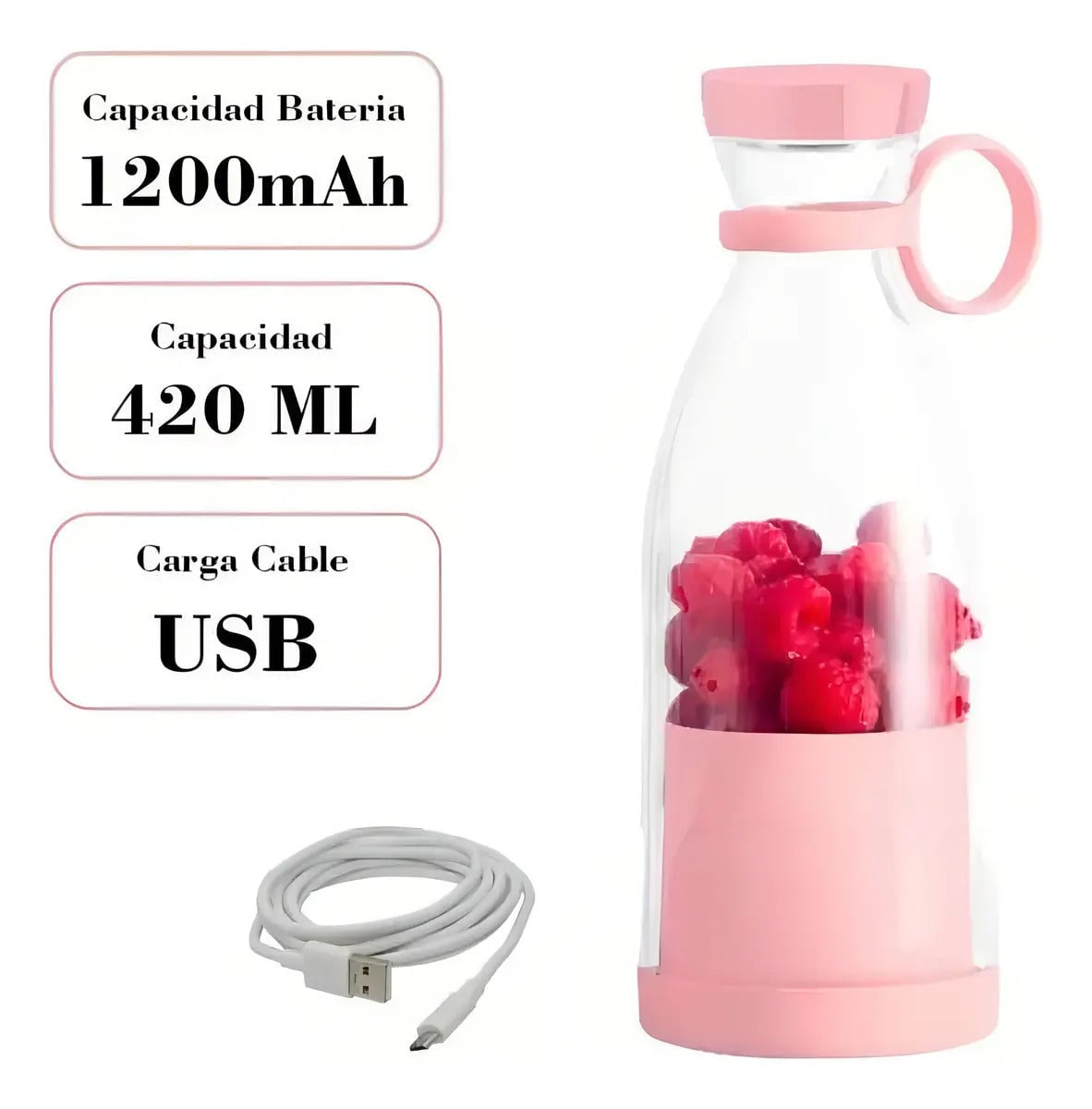 ✨ Mini Licuadora Portátil Recargable