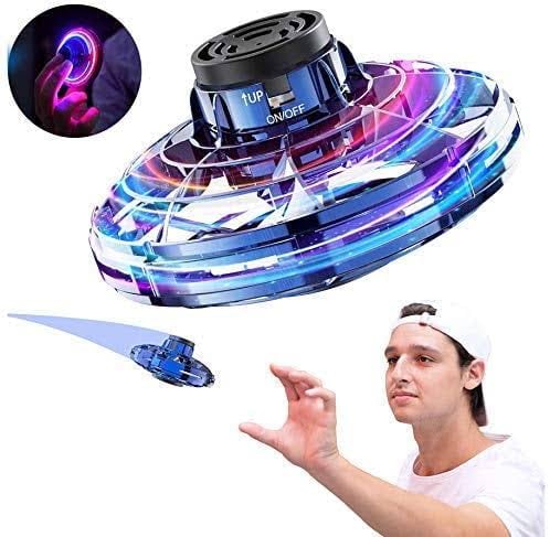 Oferta 2X1 Mini OVNI Volador con Luces y Diseño Seguro Recargable