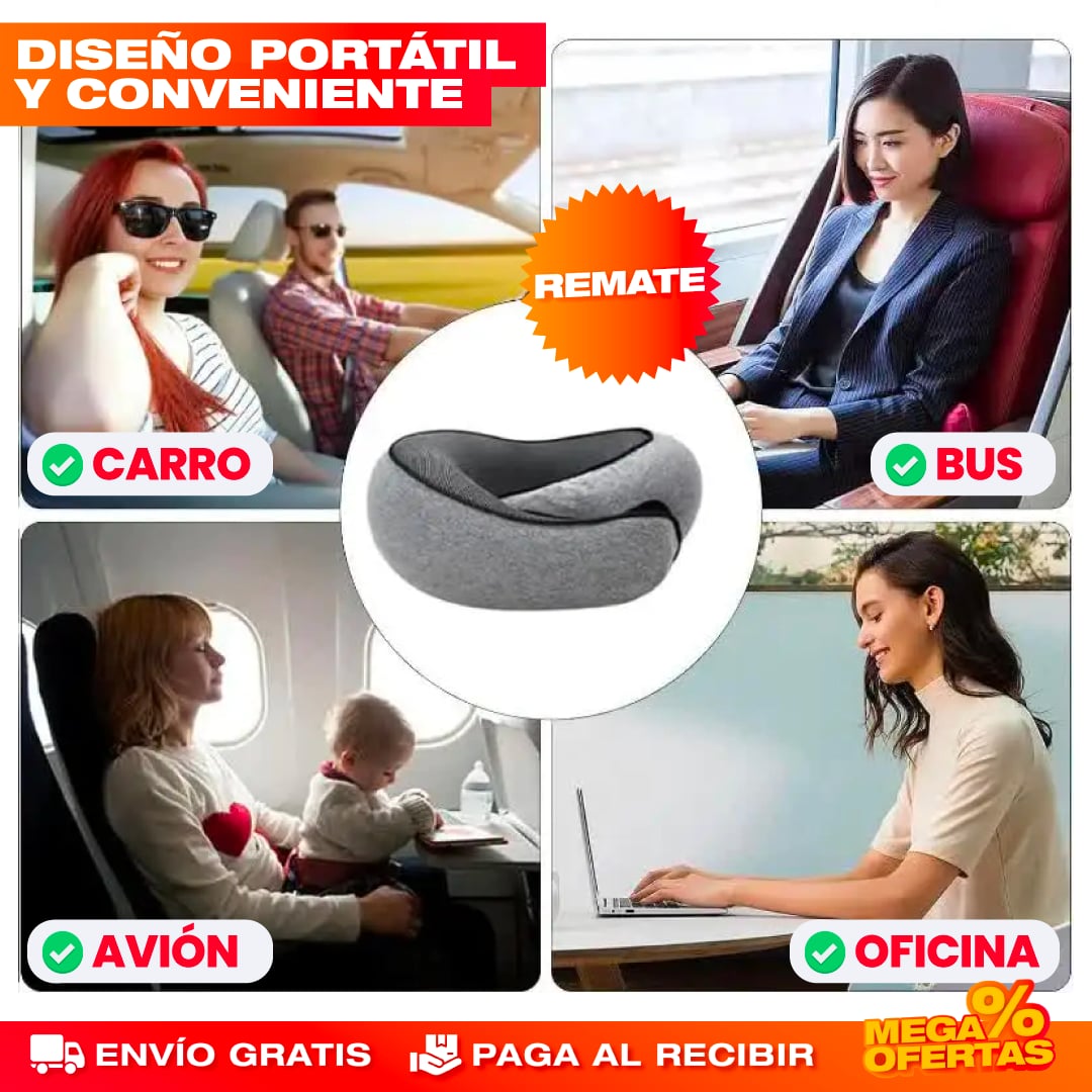 CUELLO VIAJERO PREMIUM 360°