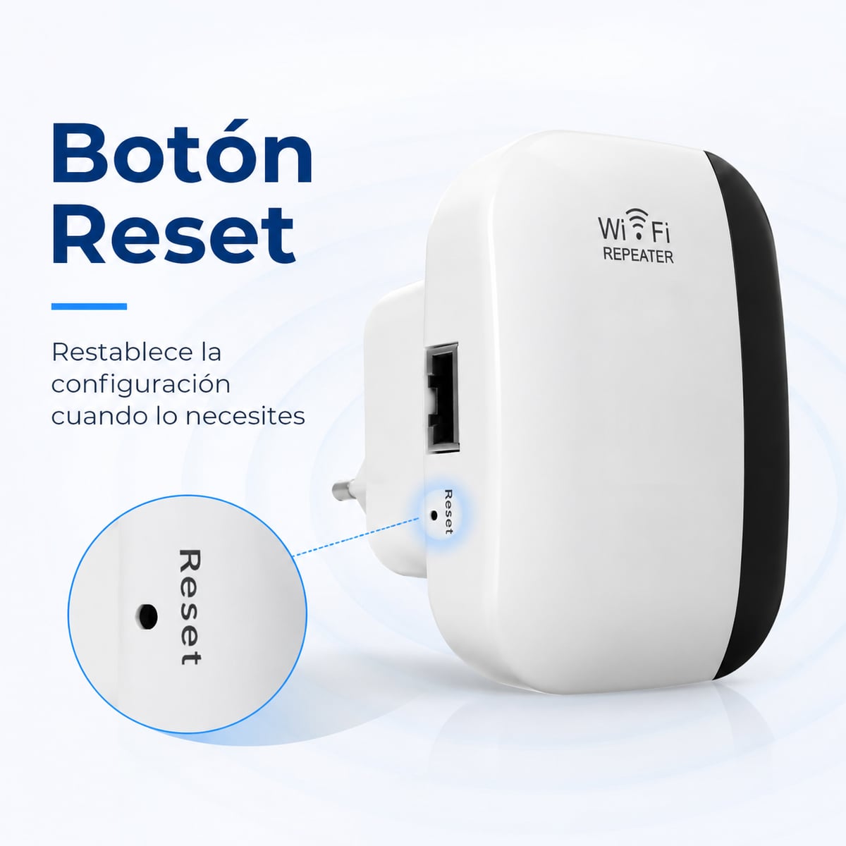 Amplificador WiFi Pro – Cobertura Extendida para Casa y Oficina