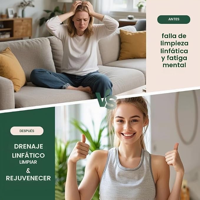 ¡DILE ADIÓS A LA HINCHAZÓN! - LLeva tu Drenaje Linfático Natural (60 ml)+ ENVÍO GRATIS