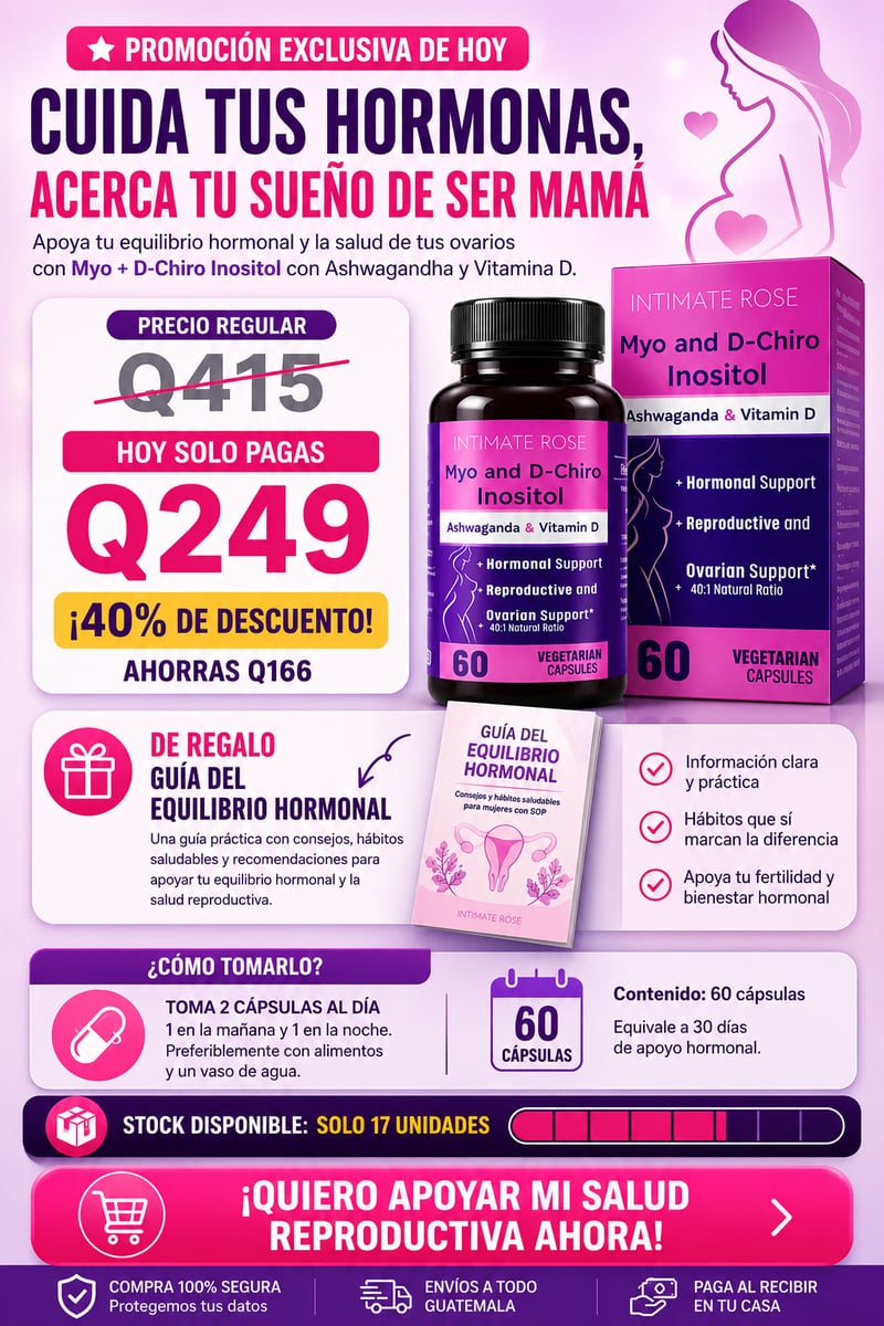 Myo & D-Chiro Inositol 40:1 – Fórmula Avanzada para el Bienestar Femenino
