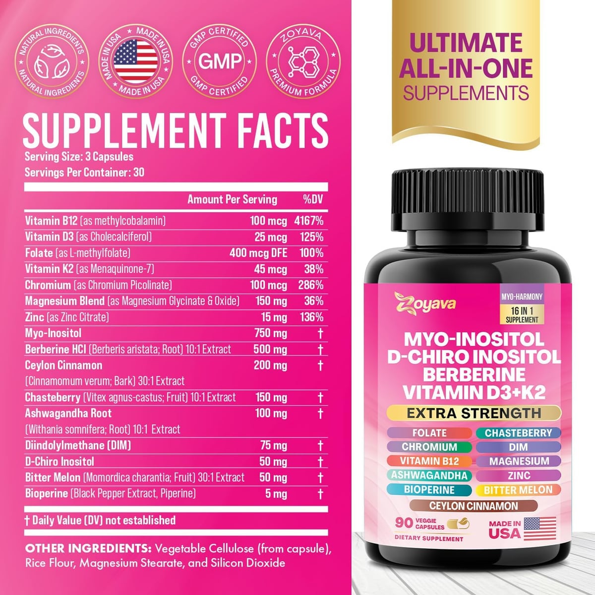 Equilibrio Femenino Myo Inositol Pack