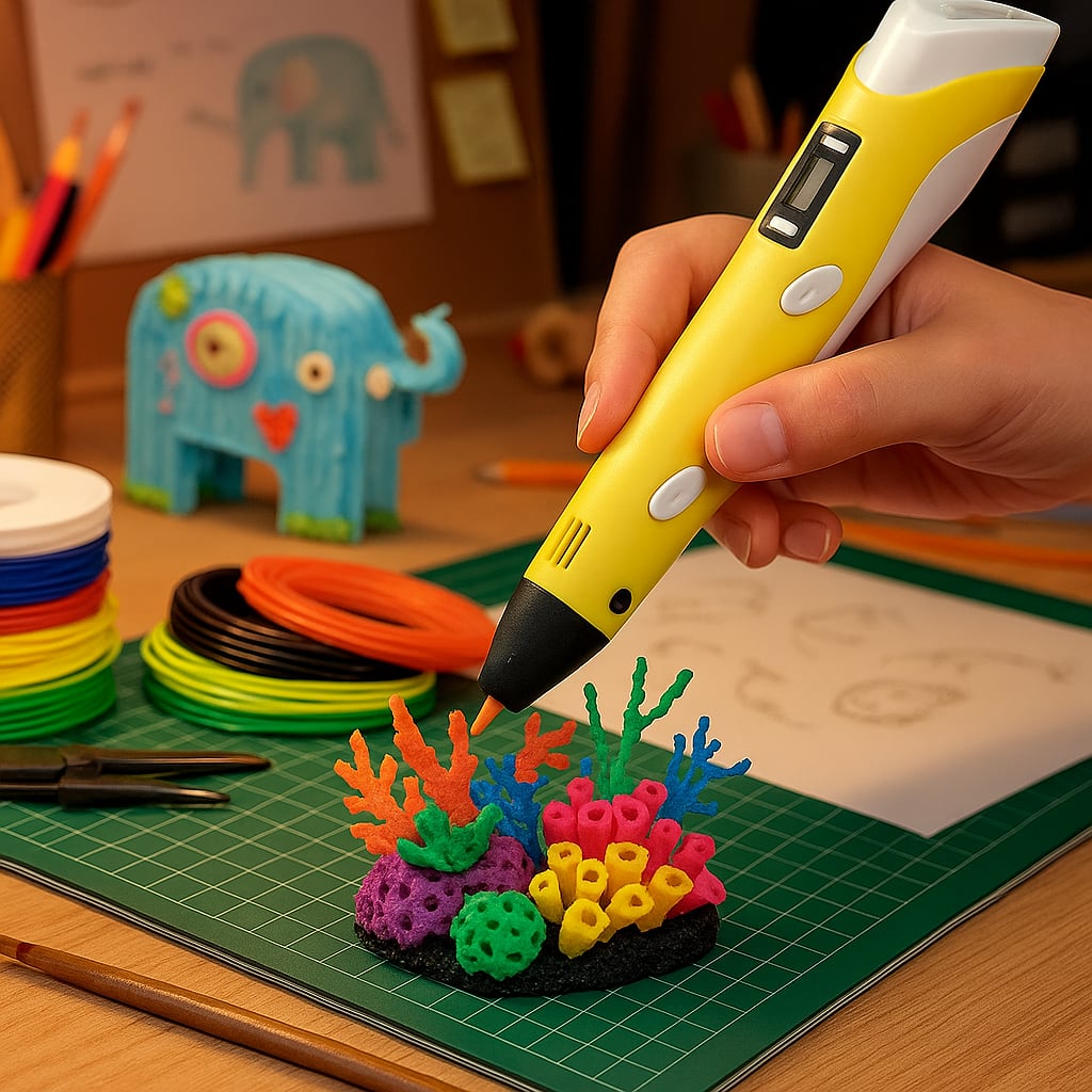 Lapiz de Impresión 3D + Kit de filamentos para dibujar + Envio Gratis