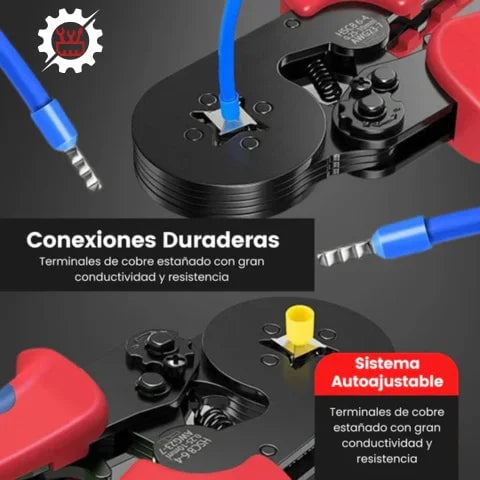CRIMPMASTER™ Alicate de presión para crimpado preciso + 1200 piezas de regalo 🎁