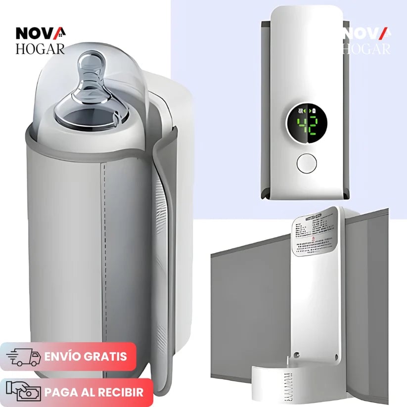 GoWarm™ Calentador de Biberón Portátil y Recargable