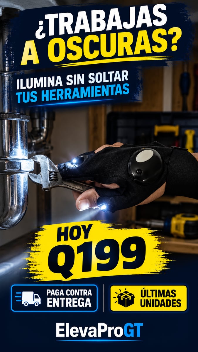 Guante con Luz LED