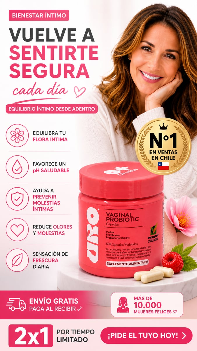 🌸URO Probióticos Original - Salud íntima Femenina 🌸