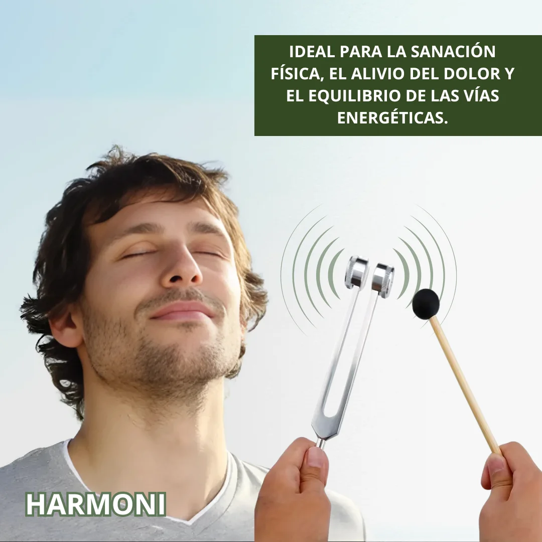 ¡ÚNICO EN GUATEMALA! KIT DIAPASON TERAPEUTICO HARMONI