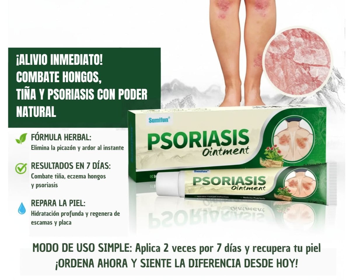 ✅ PSORIASIS™ | Alivia la picazón y el enrojecimiento de la piel desde la primera aplicación ☀️