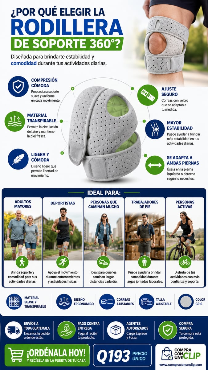 Rodrillera de Soporte 360 + ENVIO GRATIS
