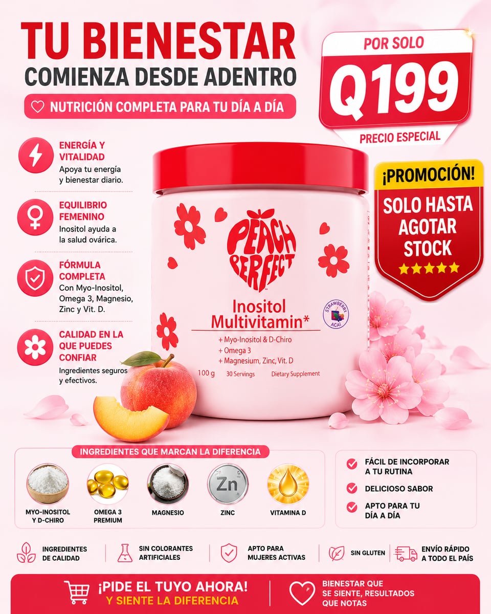 💛 Perfect Inositol™ - Tu Compañero Ideal en el Camino hacia la Maternidad | Envió Gratis 🚚