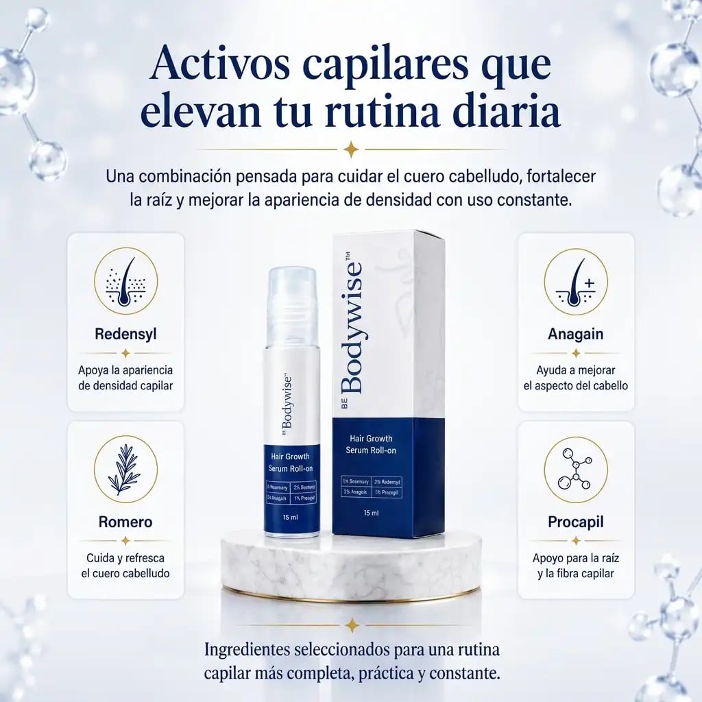 Serum Roll-On para el Crecimiento Capilar Renave
