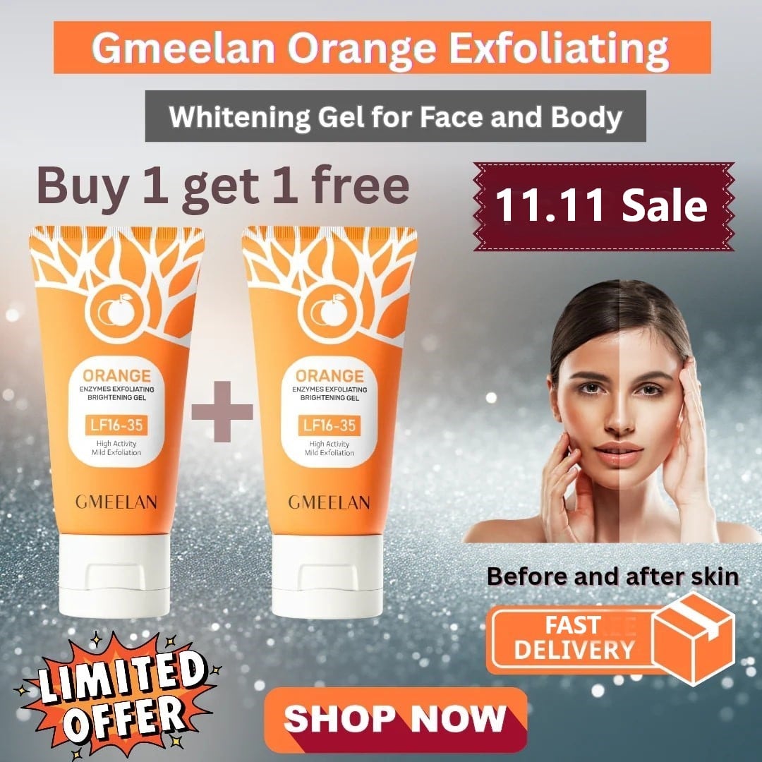 Gel exfoliante Blanqueador de naranja