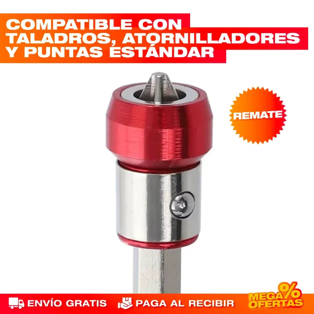 PROMO 3X1 ANILLO MAGNÉTICO DESTORNILLADOR