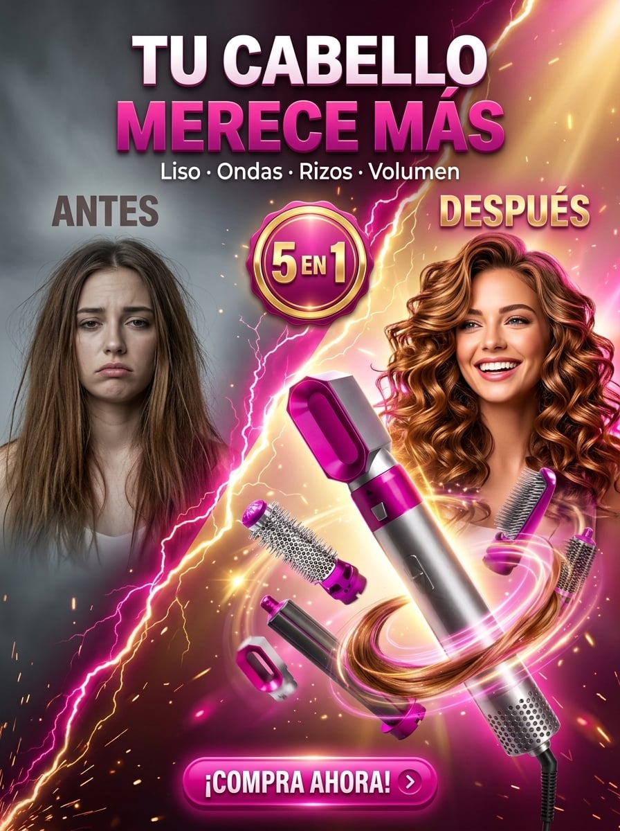  Moldeador de aire 5 en 1