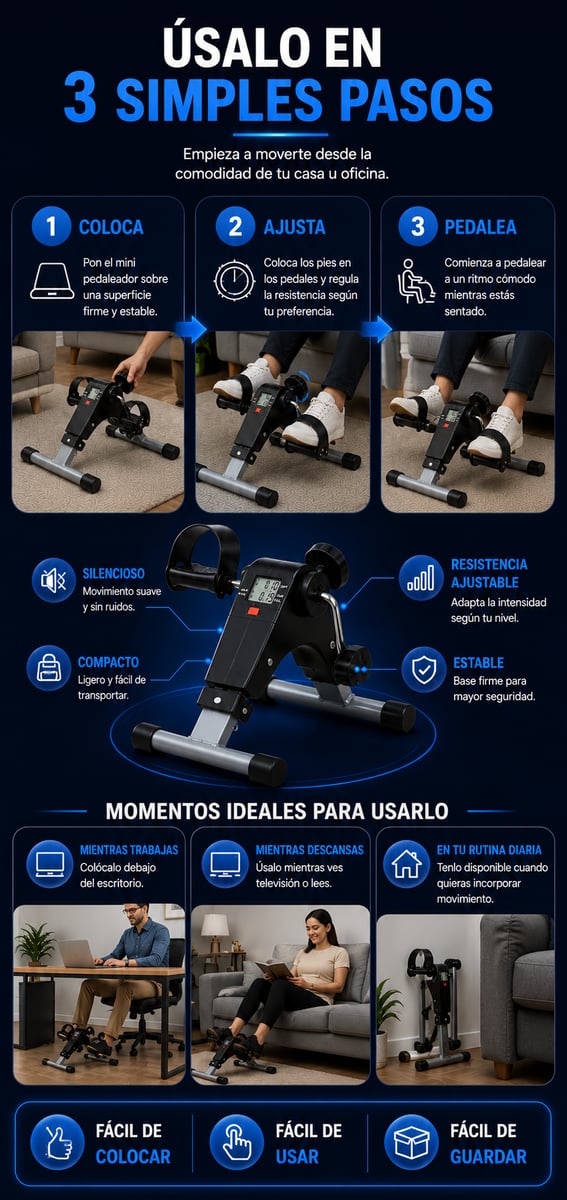 MINI PEDALERA HOUSEFITNESS