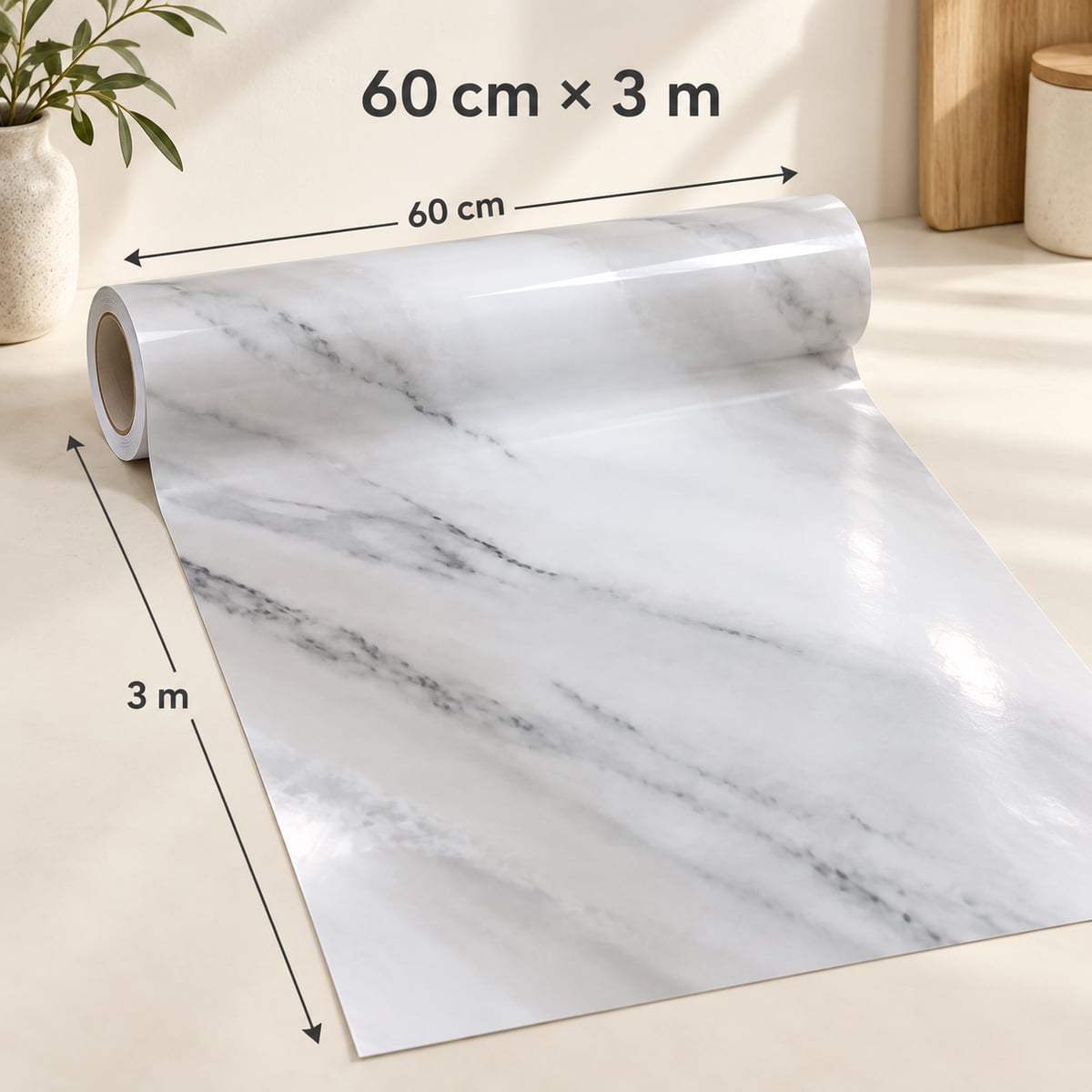 Vinilo Adhesivo Efecto Mármol