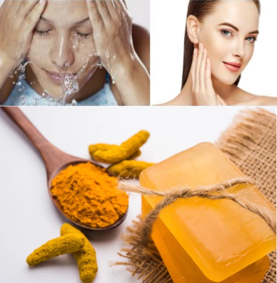 Jabón de Cúrcuma Natural - ¡LIBERATE DE LAS MANCHAS Y EL ACNE! 🧼🍂 Paga 1 y Lleva 2😱