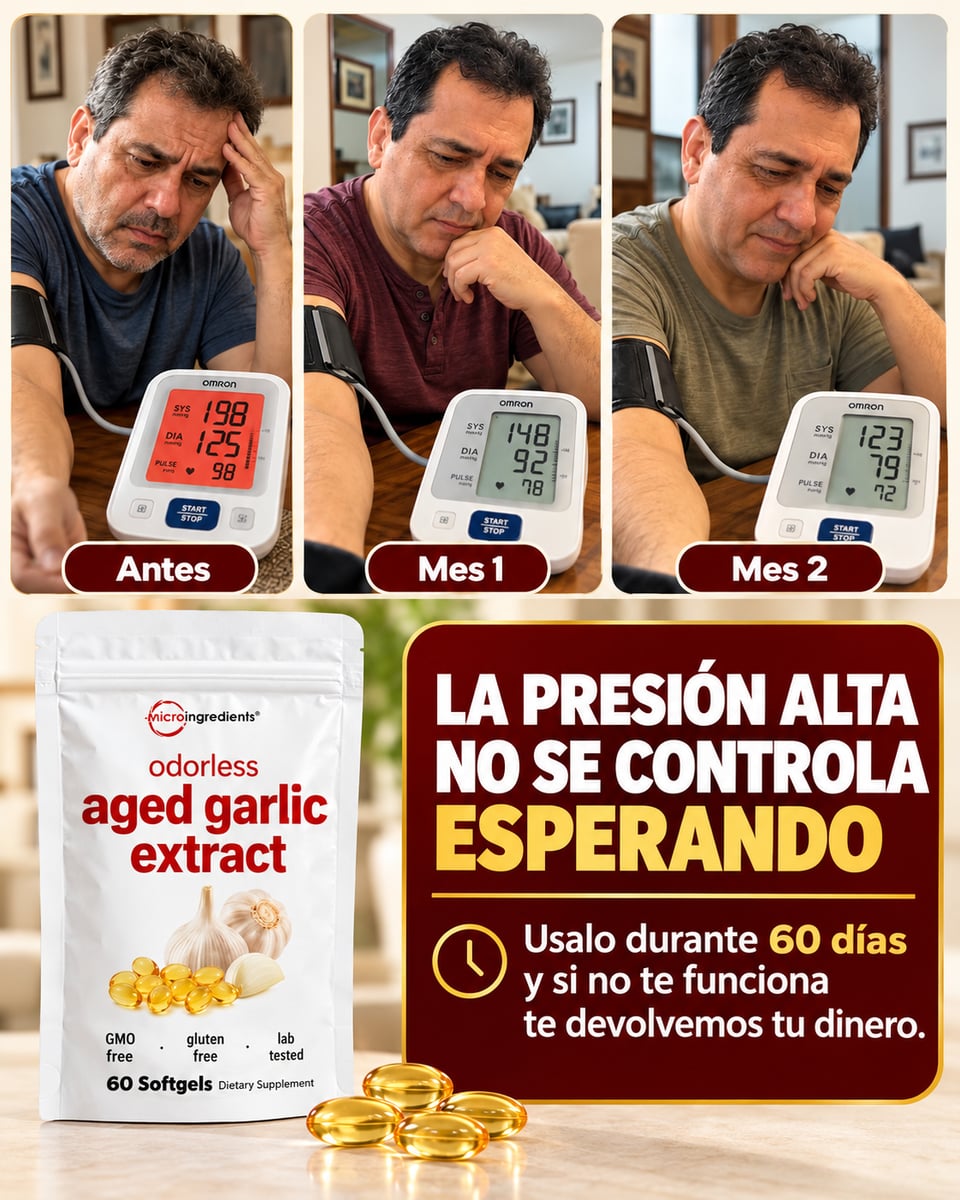 Tu corazón te acompaña todos los días. Empieza a estabilizar tus niveles de presión hoy.