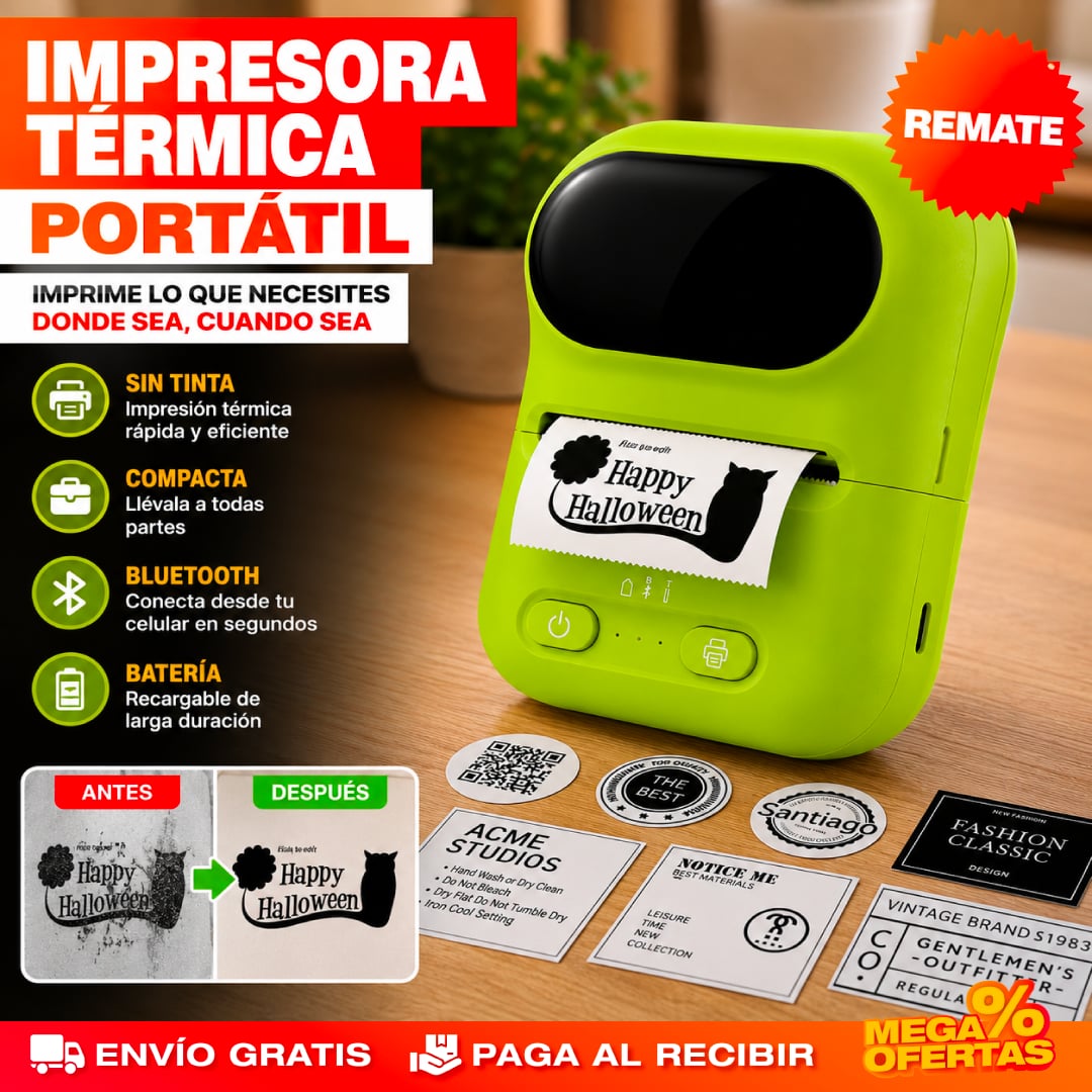 IMPRESORA TÉRMICAS DE ETIQUETAS