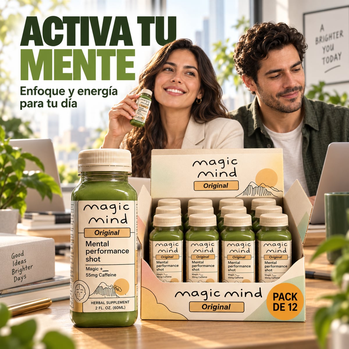 🧠 MAGIC MIND – PACK DE 12 | ENFOQUE Y ENERGÍA PARA TU DÍA