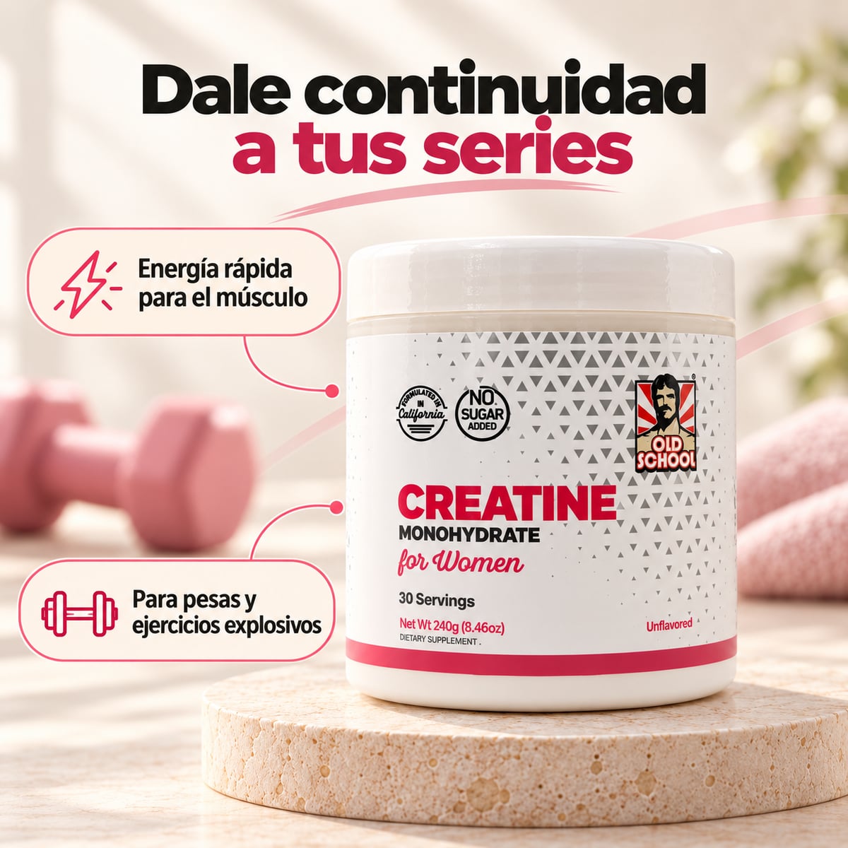 CREATINA FOR WOMEN X2