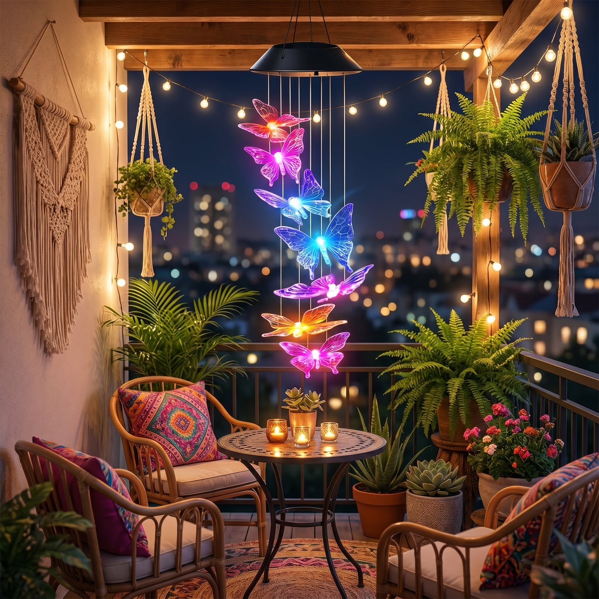🔥Promoción del Día de la Madre🔥 Luces de mariposa y Colibri con energía solar (¡EL MEJOR REGALO!)