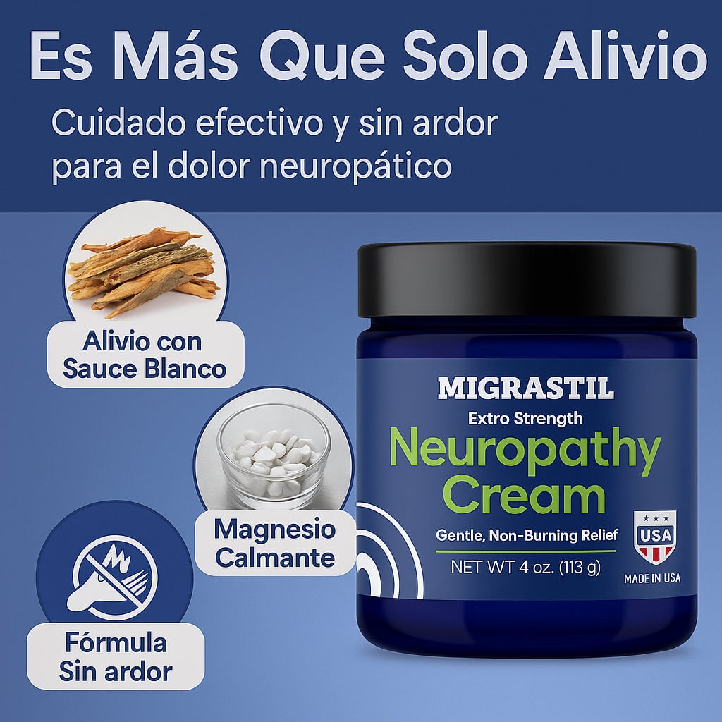 Neuropathy Cream ALIVIO QUE SE SIENTE - BIENESTAR QUE DURA 2x1