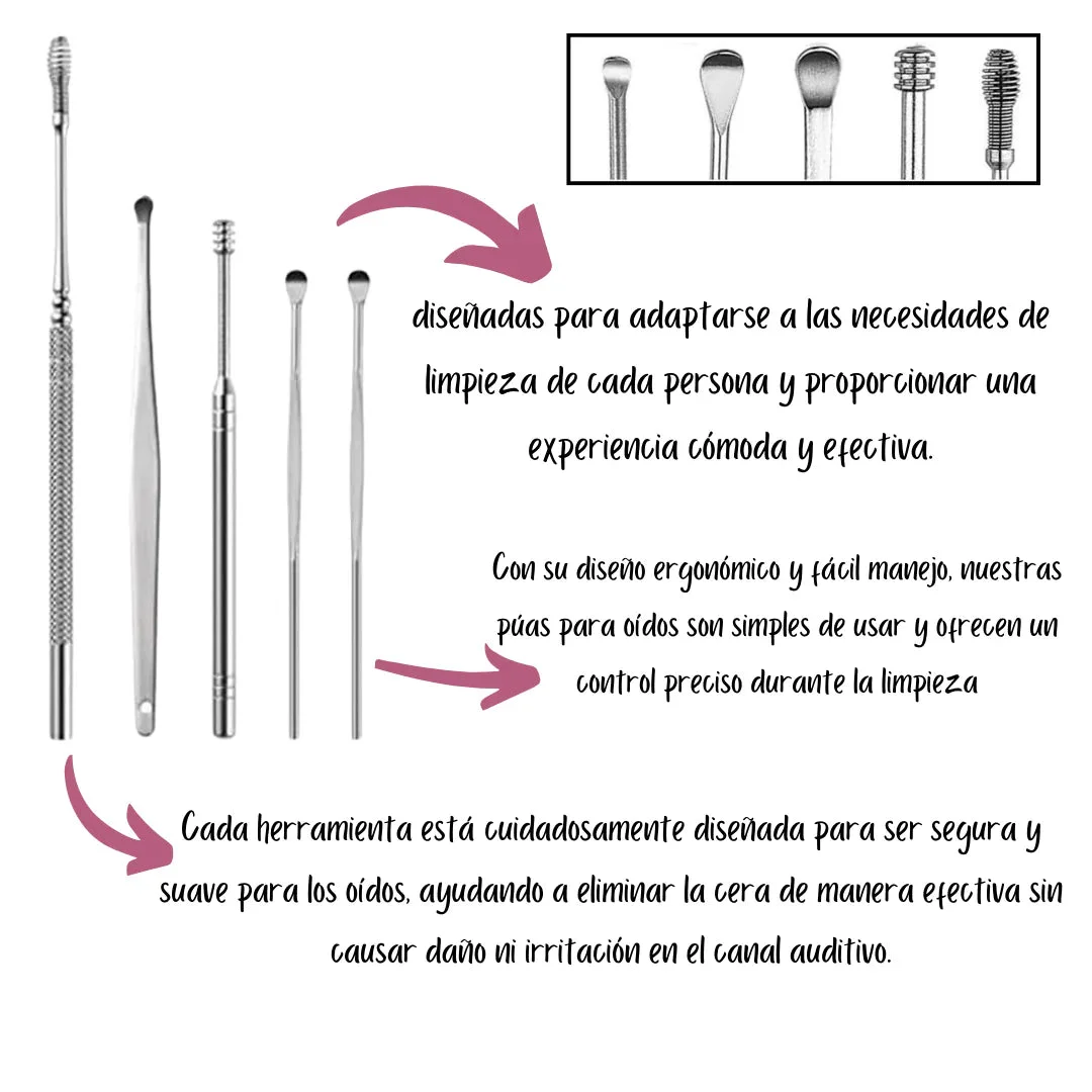 Kit Limpia Oidos 👂La alternativa ecológica a los hisopos 👂