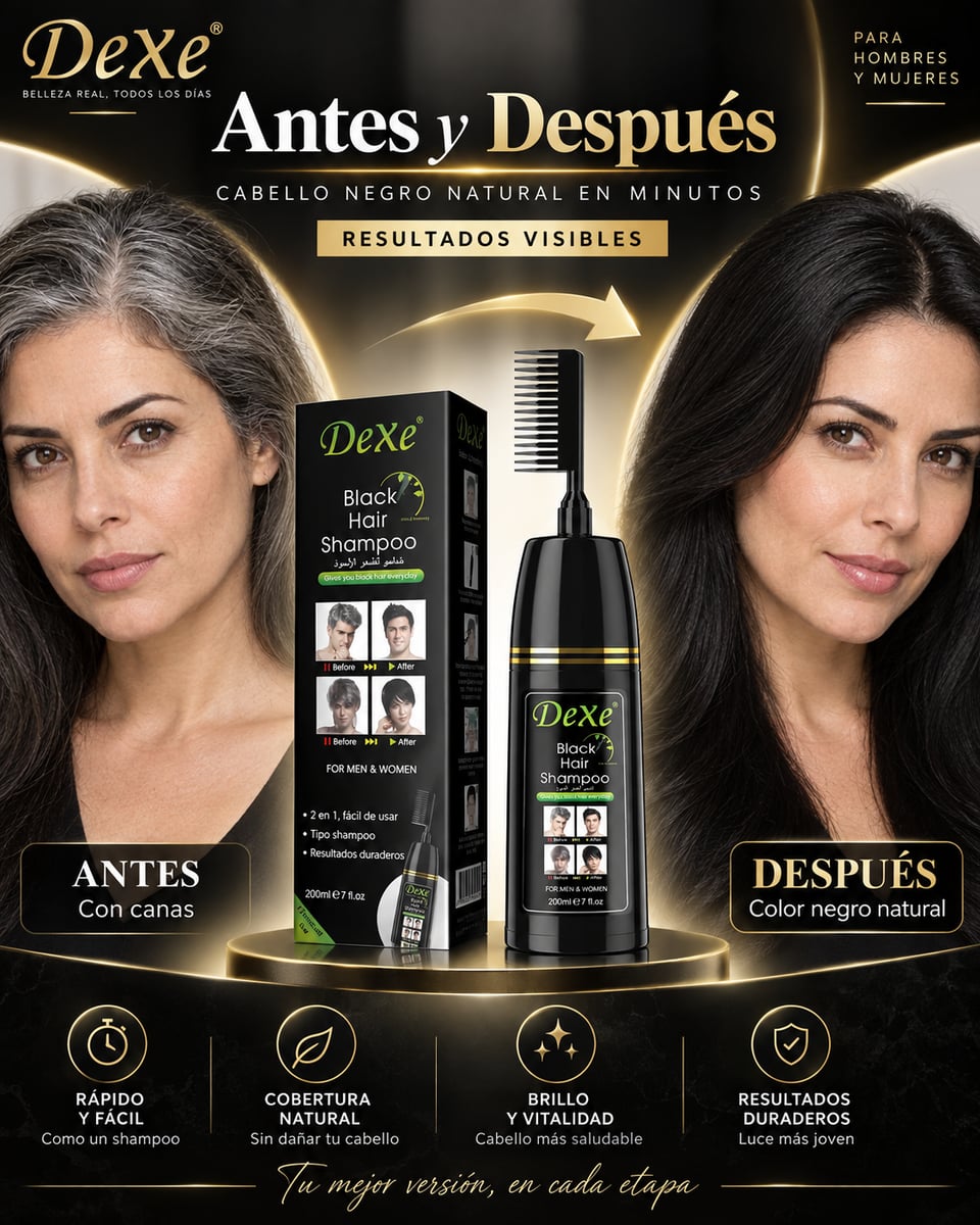 Shampoo Dexe Cubre Canas