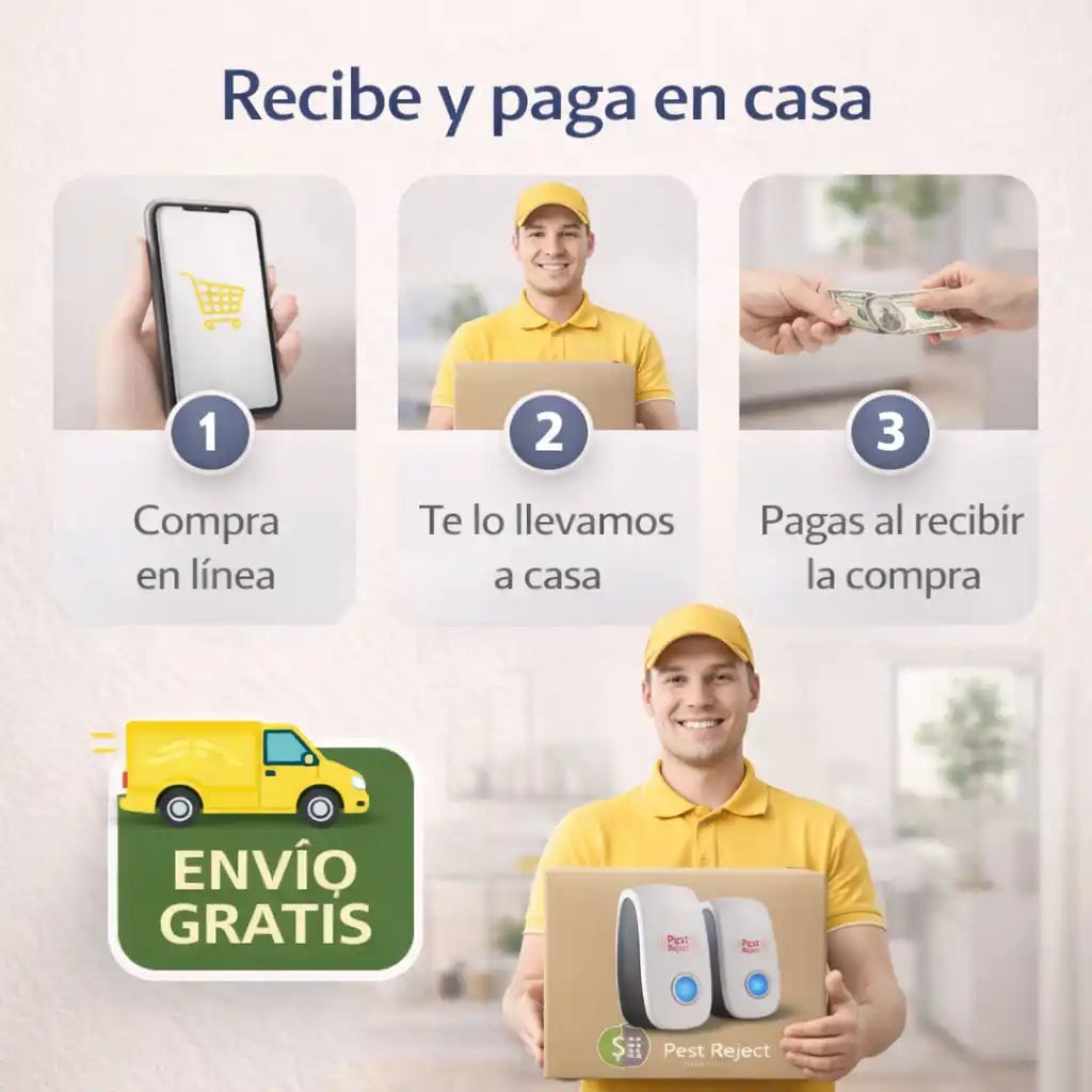 Repelente Ultrasónico/ Hogar seguro - 2X1 Envio Gratis