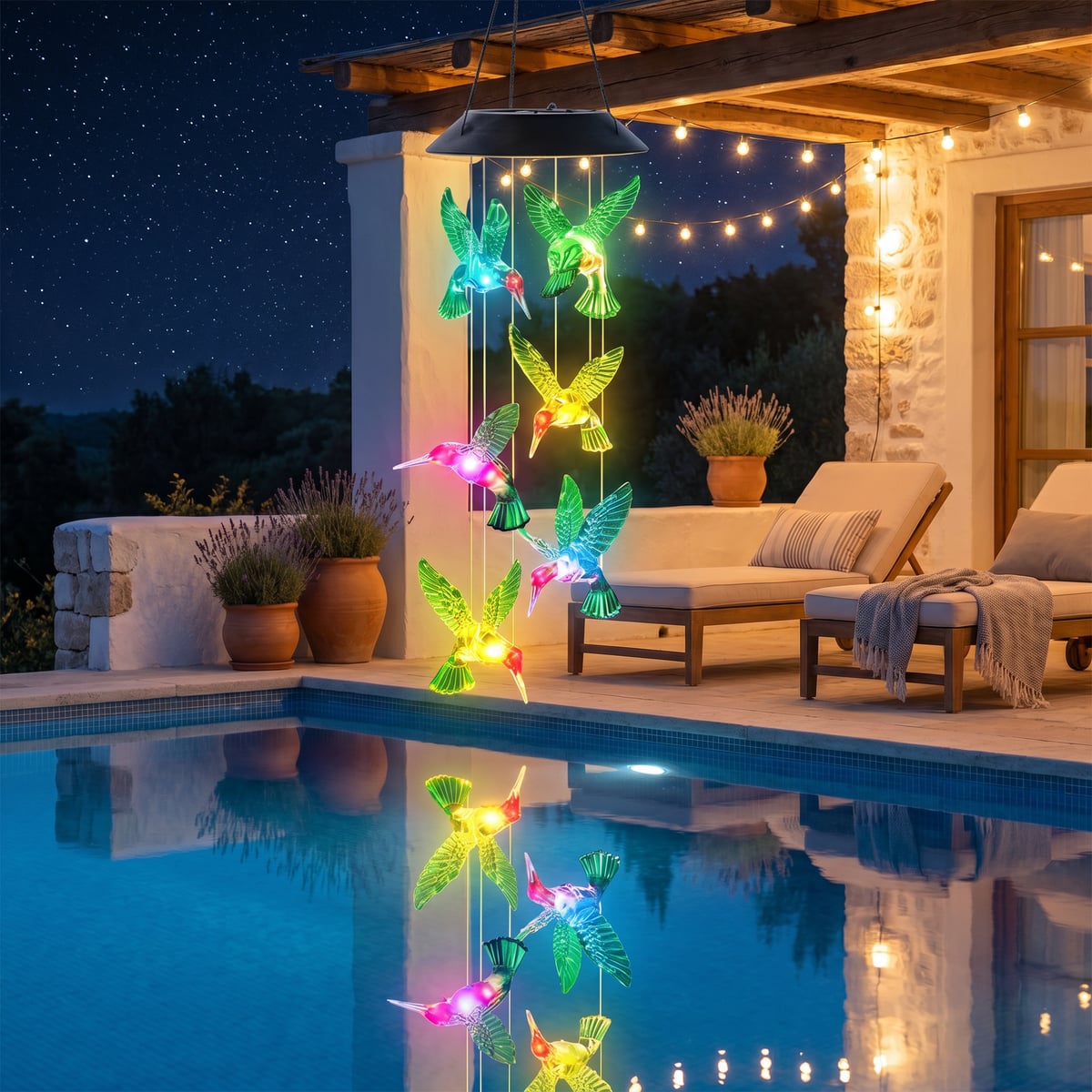 🔥Promoción del Día de la Madre🔥 Luces de mariposa y Colibri con energía solar (¡EL MEJOR REGALO!)