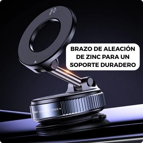 🔥EL MAS VENDIDO | Soporte Magnético 360° para teléfono con Ventosa + Envío Gratis