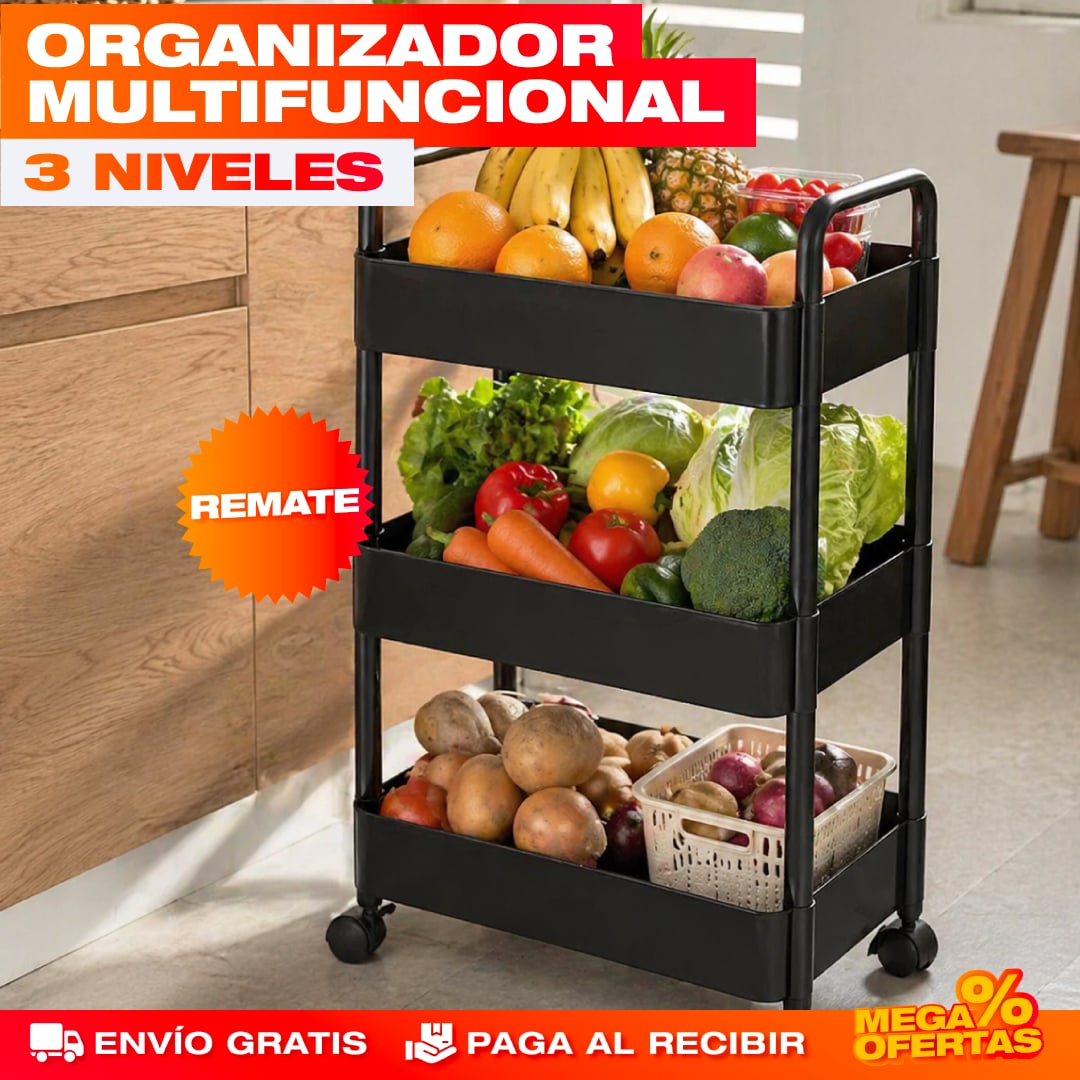 CARRITO ORGANIZADOR MULTIFUNCIONAL