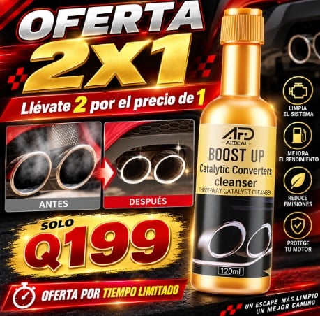 2X1 - 🚗Devuélvele a tu vehículo el cuidado que necesita- Limpiador de Catalizador - ⚡