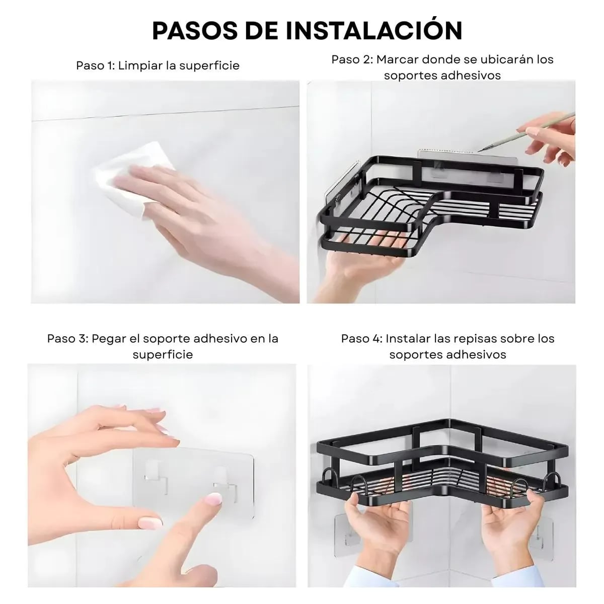 🧼 ¡DILE ADIÓS AL DESORDEN EN TU BAÑO! - ORGANIZADOR DE BAÑO + ENVIO GRATIS 🚚