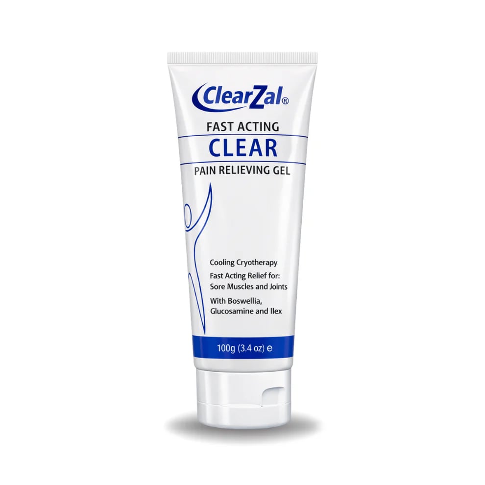 ClearZal Fast Acting CLEAR Pain Relieving Gel (GEL ALIVIA DOLOR)