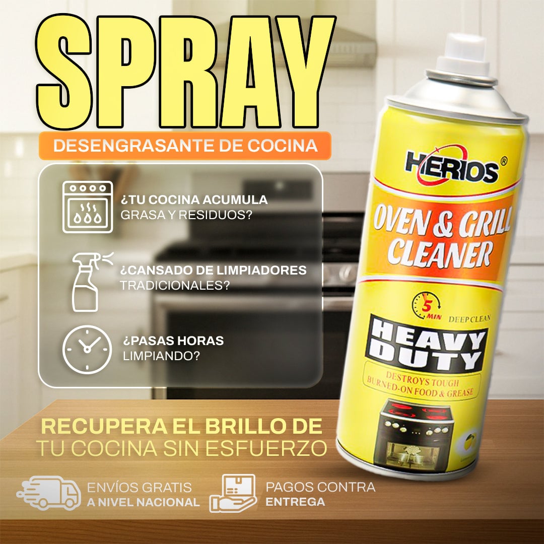 Spray Desengrasante Herios - OFERTAS 3x1 Y 2x1